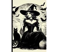 Quaderno Strega Vintage: Diario Halloween Magico per Incantesimi, Sogni e Appunti Dark Academia