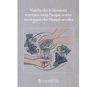 Quadernone appunti a quadretti A4 Acqua tra le mani sfondo grigio: Quadernone A4 a quadretti - copertina a finitura opaca - 80 pagine per i tuoi appunti o per i tuoi pensieri