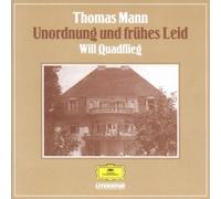 Quadflieg,Will - Unordnung U.Frühes Leid [Import]