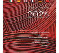 Quadra 2026 - Tutto Sotto Controllo | Agenda Planner Versione Internazionale 6 Lingue (Cover Bambù): Planning Anno, Settimana, Mensile, Settimanale da ... · Español · English · Français · Deutsch · 中文