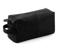 Quadra NuHide - Trousse de toilette en faux cuir (Lot de 2) (Taille unique) (Noir) - UTBC4560 Noir G