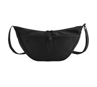 Quadra Sac à bandoulière Noir Sac de voyage Essentials Sac de sport Sac de yoga 100% polyester recyclé Sac d'été et sacs de voyage, Noir , Contemporain