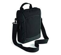 Sac bandouliÃšre pour iPad/tablette Quadra Noir 23x29x8 cm