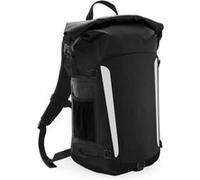 Quadra Submerge - Sac à dos 25 litres imperméable - Adulte unisexe (Taille unique) (Noir/Noir) - UTBC3799 Noir/Noir G