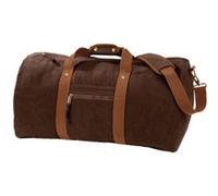 Quadra Vintage - sac de voyage en toile - 45 litres (Lot de 2) (Taille unique) (Marron Vintage) - UTBC4429 Marron Vintage G