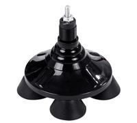 Quadrangle Self Standing Crutch Base Rotating Quad Crutch Tip Heavy Duty