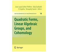 Quadratic Forms, Linear Algebraic Groups, And Cohomology