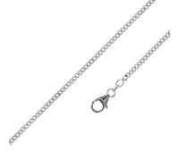 QUADRI - Collier Femme Homme en Argent 925 Diamanté - Cadeau Femme Homme - Largeur 1.2 mm - Longueur 46 Cm - Certifiée Made in Italy