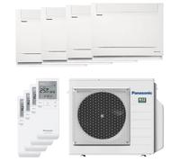 Quadri split PANASONIC Console UFE CU-4Z68TBE 6.8kW tailles 20 + 20 + 20 + 20 CS-MZ20UFEA (x4)