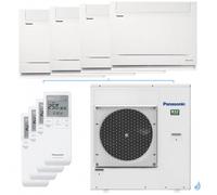 Quadri split PANASONIC Console UFE CU-4Z80TBE 8kW tailles 20 + 20 + 20 + 20 CS-MZ20UFEA (x4)