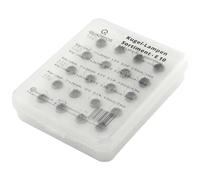 Quadrios 1802O018 Ampoule témoin 1.5 V, 2.5 V, 4.5 V, 4.8 V, 12 V Culot E10 20