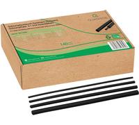 Quadrios 19011CA091 Assortiment de gaines thermorétractables noir Taux de retreint:3:1 140 parties