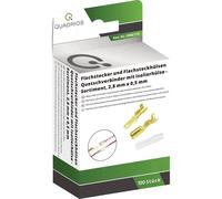 Quadrios 1908C179 Assortiment de cosses à sertir 0.50 mm² 1 mm² laiton, transparent 100 parties