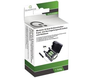 Quadrios 2010C246 SUB-D femelle Nombre de pôles: 9 raccord à vis 1 set