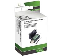 Quadrios 2010C262 HDMI mâle, droit Nombre de pôles: 20 noir 1 set