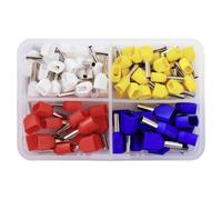 Quadrios 2010C390 Assortiment d'embouts simples 0.75 mm², 1 mm², 1.5 mm², 2.5 mm² partiellement isolé 90 pc(s)