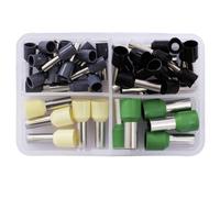 Quadrios 2010C394 Assortiment d'embouts simples 4 mm², 6 mm², 10 mm², 16 mm² partiellement isolé 45 pc(s)