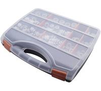 Quadrios 2102CA111 Assortiment de presse-étoupes étanche PA66 gris clair (RAL 7035) 1 set