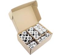 Quadrios 2102CA113 Assortiment de presse-étoupes PA66 blanc 60 pc(s)