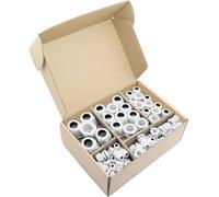 Quadrios 2102CA114 Assortiment de presse-étoupes PA66 blanc 60 pc(s)