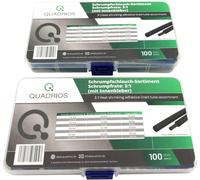 Quadrios 2107CA135 Assortiment de gaines thermorétractables Taux de retreint:3:1 200 pc(s)
