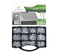 Quadrios 2109SA047 2109SA047 Assortiment de vis à tôle 550 pc(s)
