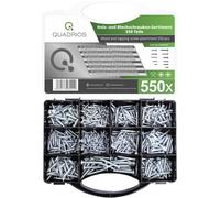 Quadrios 2109SA047 2109SA047 Assortiment de vis à tôle 550 pc(s)