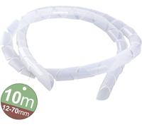 Quadrios 2111C143 2111C143 Gaine spirale 12 à 70 mm blanc 1 set