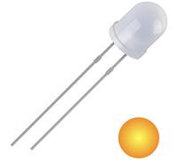 Quadrios 2111O171 LED jaune rond 5 mm 700 mcd 30 ° 20 mA 2 V