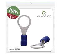 Quadrios 22C450 Cosse à oeillet Section max.=2.5 mm² Ø du trou=10.5 mm