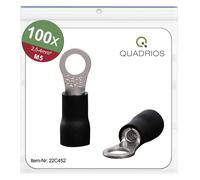 Quadrios 22C452 Cosse à oeillet Section max.=4.0 mm² Ø du trou=5.3 mm