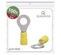 Quadrios 22C460 Cosse à oeillet Section max.=6.0 mm² Ø du trou=10.5 mm