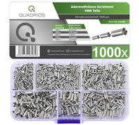 Quadrios 22C485 Assortiment d'embouts simples non isolé 1000 pc(s)
