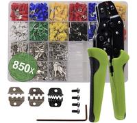 Quadrios 22T014 22T014 Set doutils de sertissage pour embouts de câble, pour cosses Faston, pour connecterus solaires 0.25 à 6 mm²