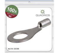 Quadrios 23C498 Cosse à oeillet Section max.=1.5 mm² Ø du trou=6.5 mm non isolé 100 pc(s)