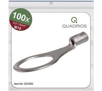 Quadrios 23C500 Cosse à oeillet Section max.=1.5 mm² Ø du trou=10.5 mm non isolé 100 pc(s)