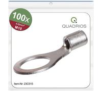 Quadrios 23C515 Cosse à oeillet Section max.=6 mm² Ø du trou=10.5 mm non isolé 100 pc(s)