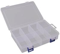 Quadrios 23SA082 Mallette de rangement (L x l x H) 20 x 13.5 x 4.5 cm Nombre de compartiments: 8 séparations variables Contenu
