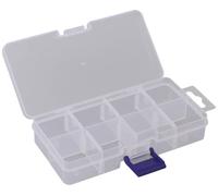 Quadrios 23SA083 Mallette de rangement (L x l x H) 13.6 x 7 x 2.7 cm Nombre de compartiments: 8 sépa