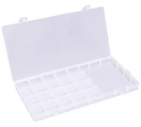 Quadrios 23SA087 Mallette de rangement (L x l x H) 26 x 13.2 x 2.2 cm Nombre de compartiments: 21 séparations fixes Contenu