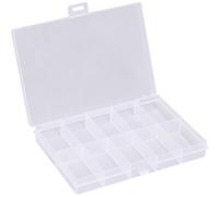 Quadrios 23SA089 Mallette de rangement (L x l x H) 13 x 9 x 1.8 cm Nombre de compartiments: 10 séparations fixes Contenu
