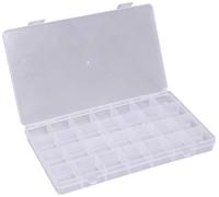 Quadrios 23SA090 Mallette de rangement (L x l x H) 22.6 x 13.4 x 2.2 cm Nombre de compartiments: 28 séparations fixes Contenu