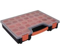 Quadrios 23SA092 Mallette de rangement (L x l x H) 37 x 27.2 x 6 cm Nombre de compartiments: 15 séparations fixes Box Contenu 1 pc(s)