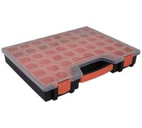 Quadrios 23SA093 Mallette de rangement (L x l x H) 42 x 32.5 x 6 cm Nombre de compartiments: 22 séparations fixes Contenu 1 pc(s)