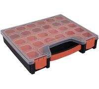 Quadrios 23SA094 Mallette de rangement (L x l x H) 31.2 x 27.2 x 6 cm Nombre de compartiments: 14 séparations fixes Contenu 1 pc(s)