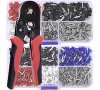 Quadrios 23T035 Assortiment dembouts simples 0.5 mm², 1 mm², 1.5 mm², 2.5 mm² partiellement isolé 1 set