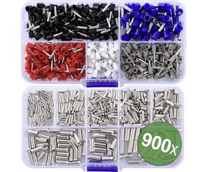 Quadrios 24C532 Assortiment d'embouts simples 0.5 mm², 0.75 mm², 1 mm², 1.5