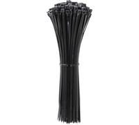 Quadrios 24CA368 24CA368 Serre-câble 300 mm 5.1 mm noir stabilisé aux UV 100 pc(s)
