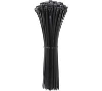 Quadrios 24CA376 24CA376 Serre-câble 450 mm 7.6 mm noir stabilisé aux UV 100 pc(s)