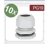 Quadrios 24CA396 Presse-étoupe Polyamide gris 10 pc(s)